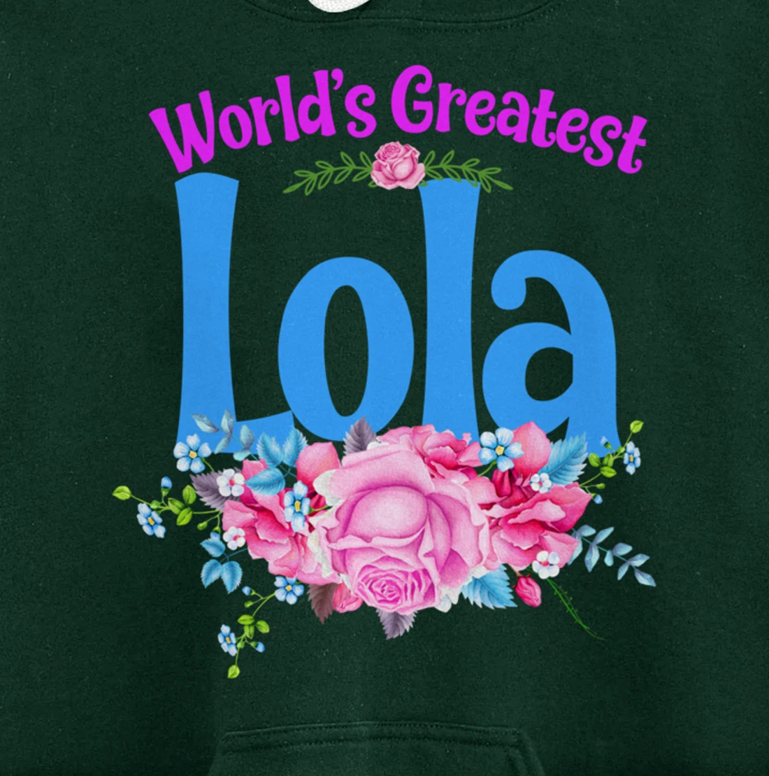 World's Greatest Lola - Filipino Grandma Pullover Hoodie