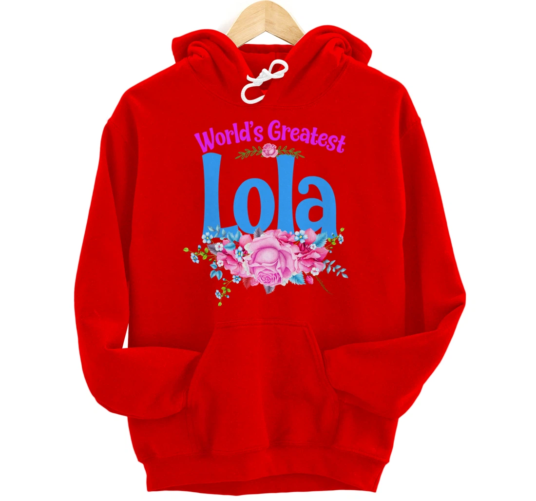 World's Greatest Lola - Filipino Grandma Pullover Hoodie