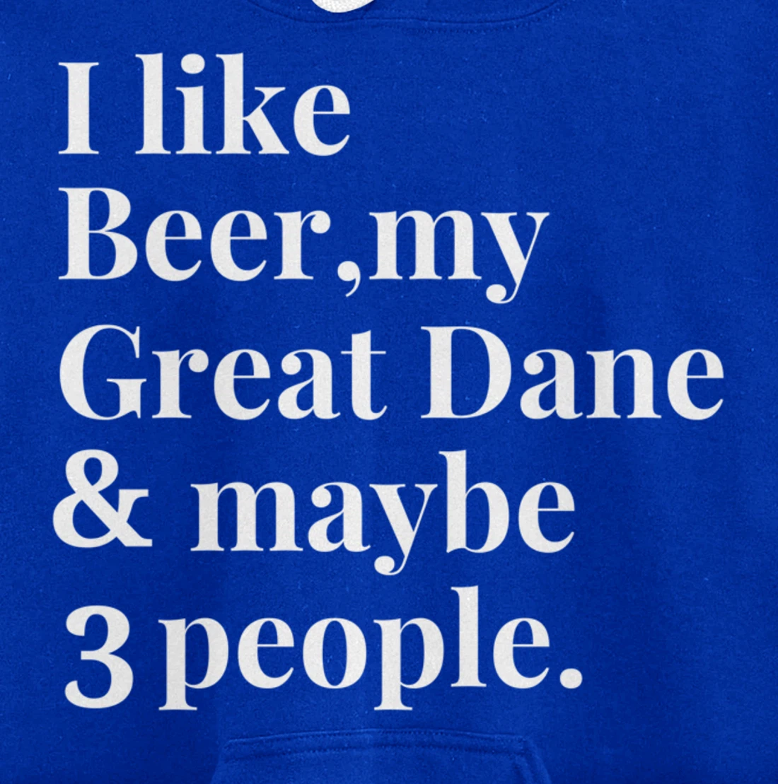 Great Dane Funny Dog Owner Craft Beer Lover Gift Women Men Pullover Hoodie