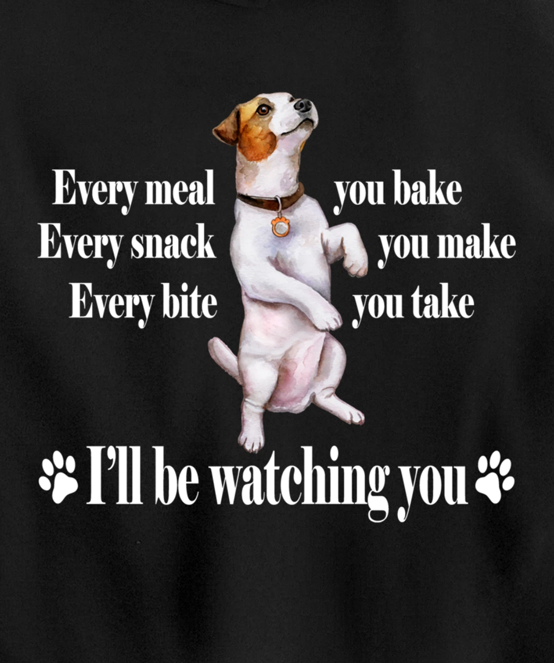 Jack Russell Pullover Hoodie