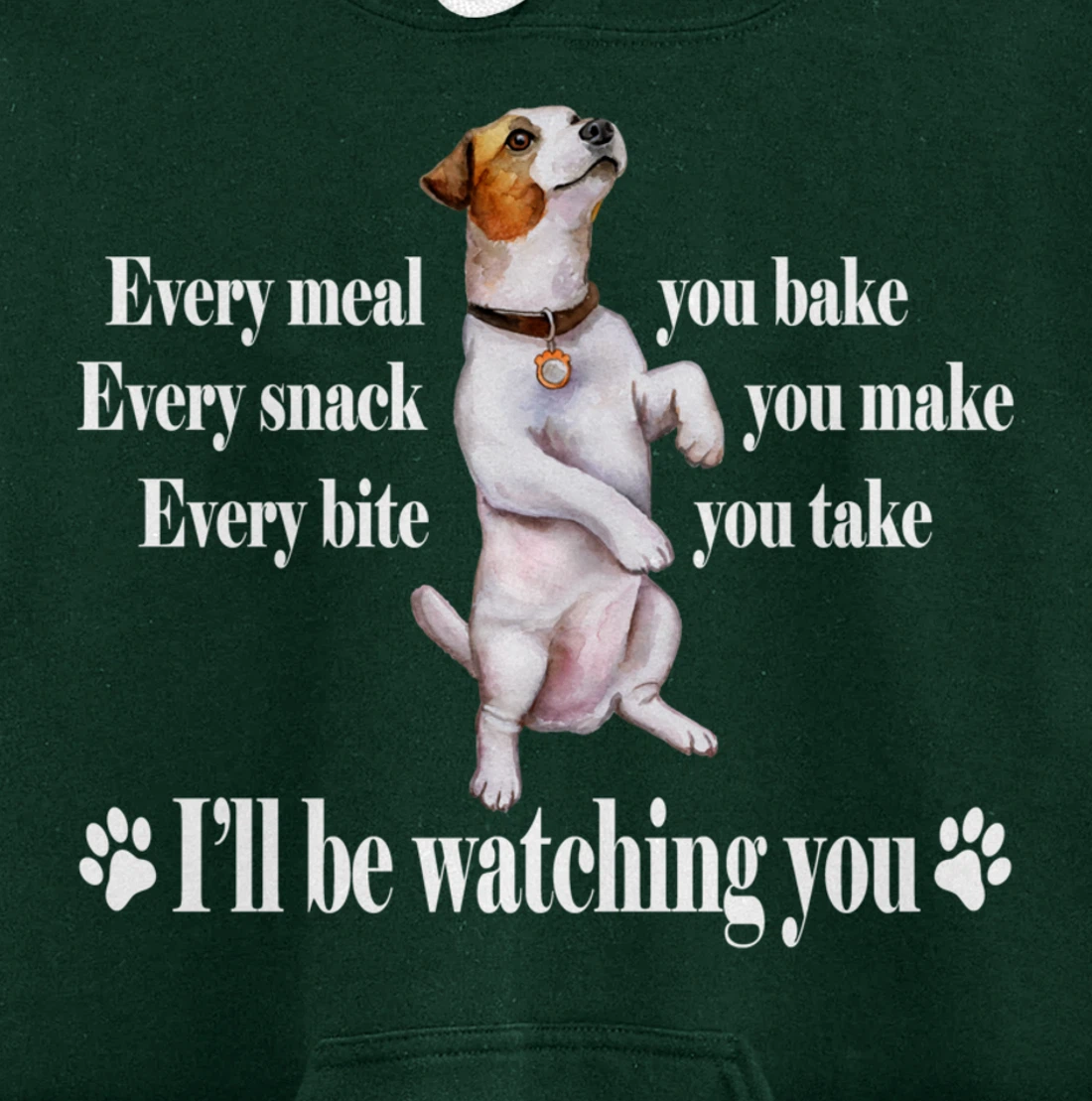 Jack Russell Pullover Hoodie