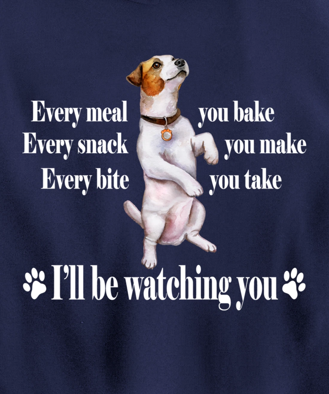 Jack Russell Pullover Hoodie