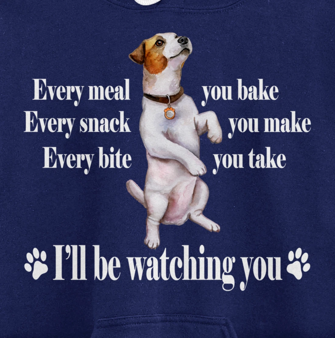 Jack Russell Pullover Hoodie