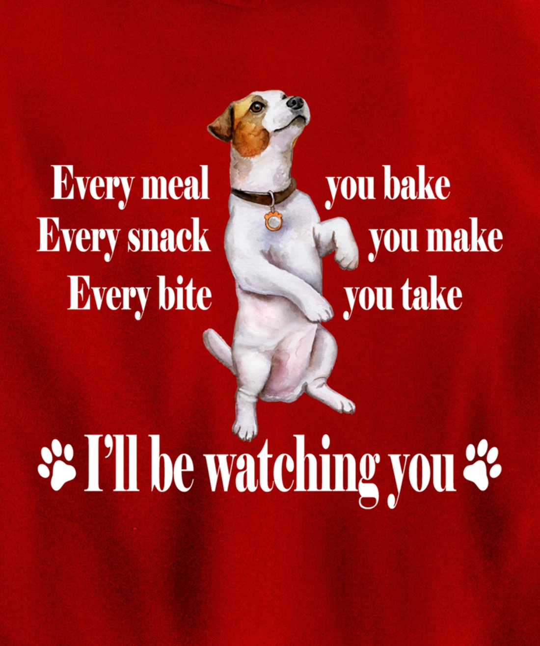 Jack Russell Pullover Hoodie