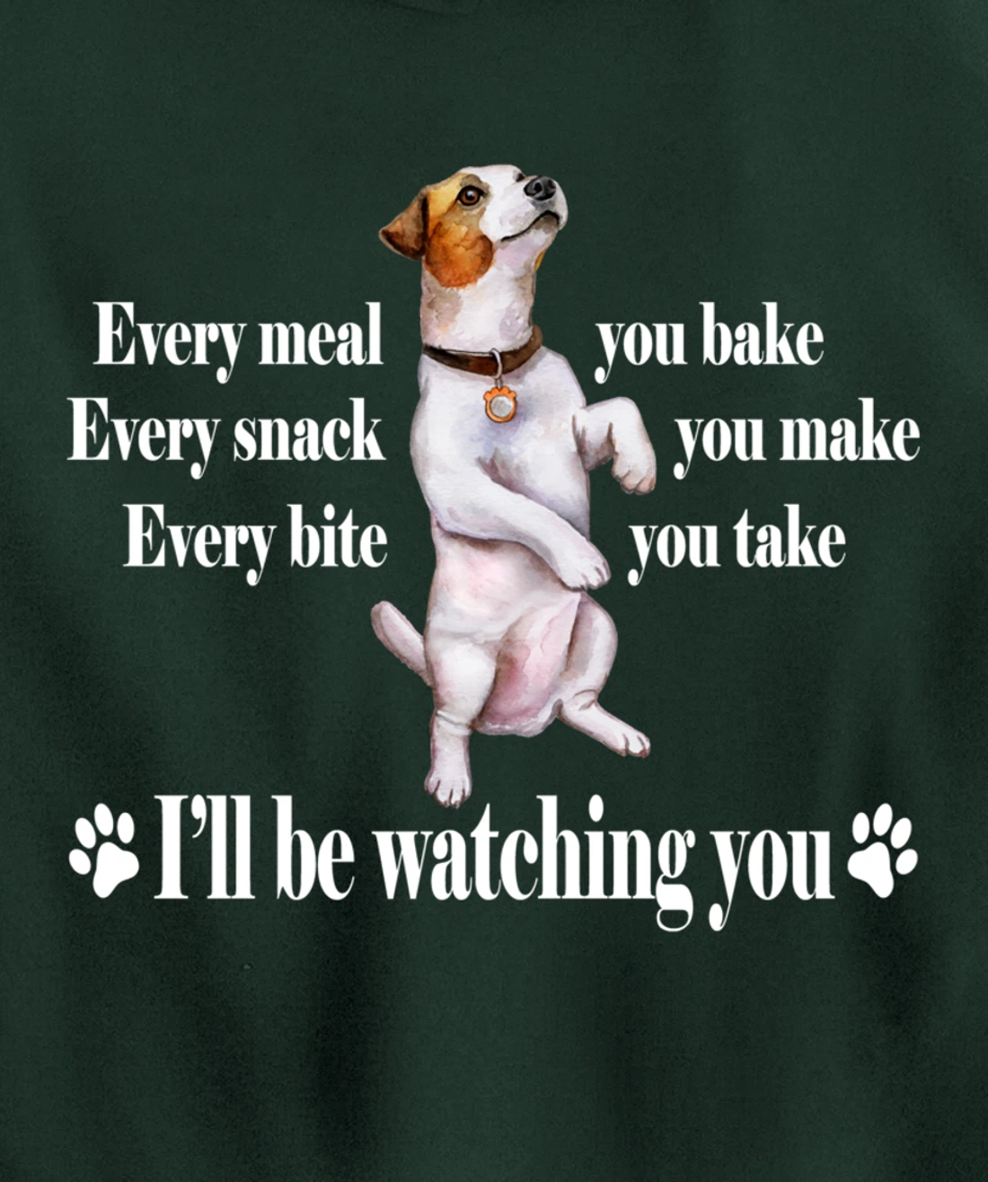 Jack Russell Pullover Hoodie