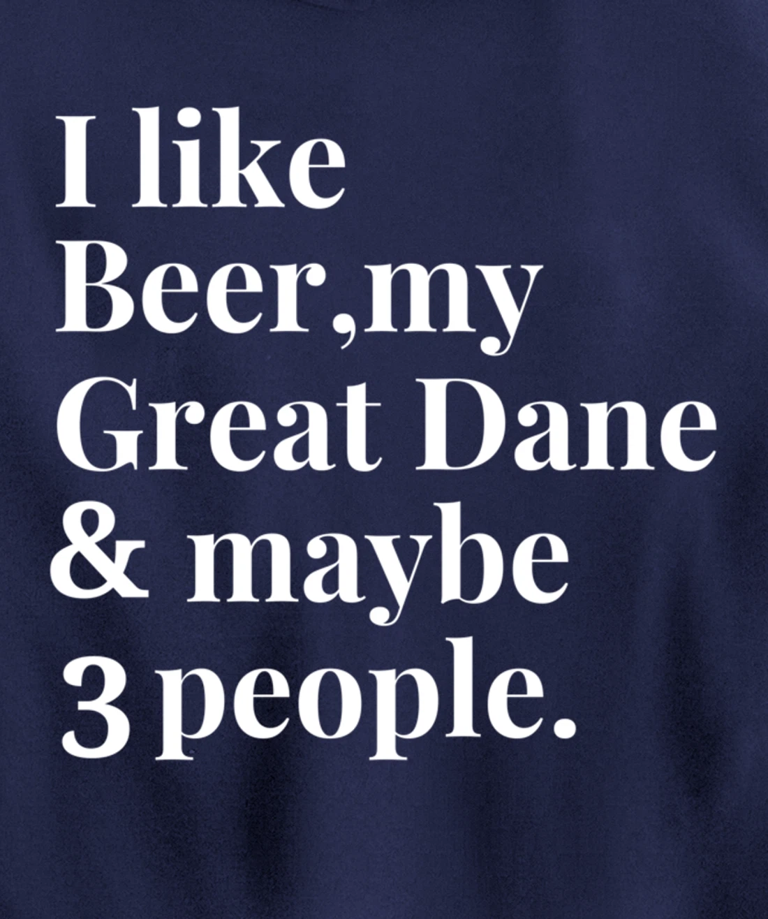 Great Dane Funny Dog Owner Craft Beer Lover Gift Women Men Pullover Hoodie