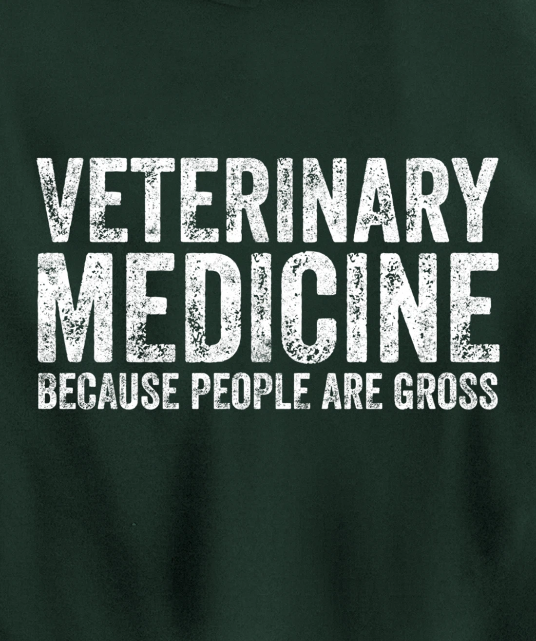 Cute Veterinarian Gift Veterinary Medicine People Are Gross Pullover Hoodie