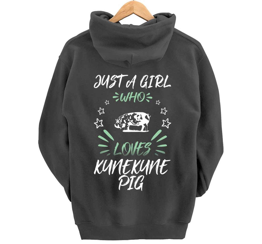 Just A Girl Who Loves Kunekune Pig Pullover Hoodie