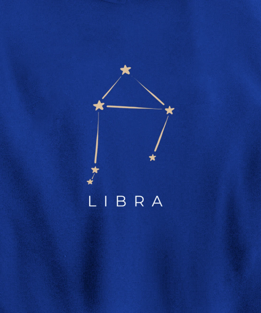 Libra Minimal Zodiac Sign Astrology Libra Gift Pullover Hoodie