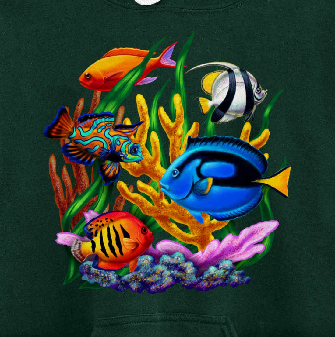 Tropical Fish Hoodie Pullover Hoodie