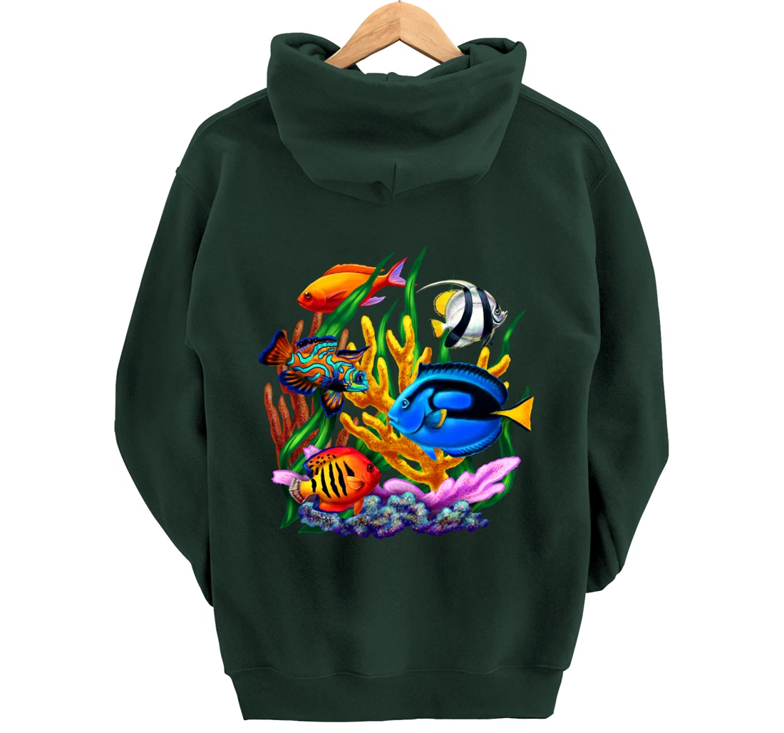 Tropical Fish Hoodie Pullover Hoodie