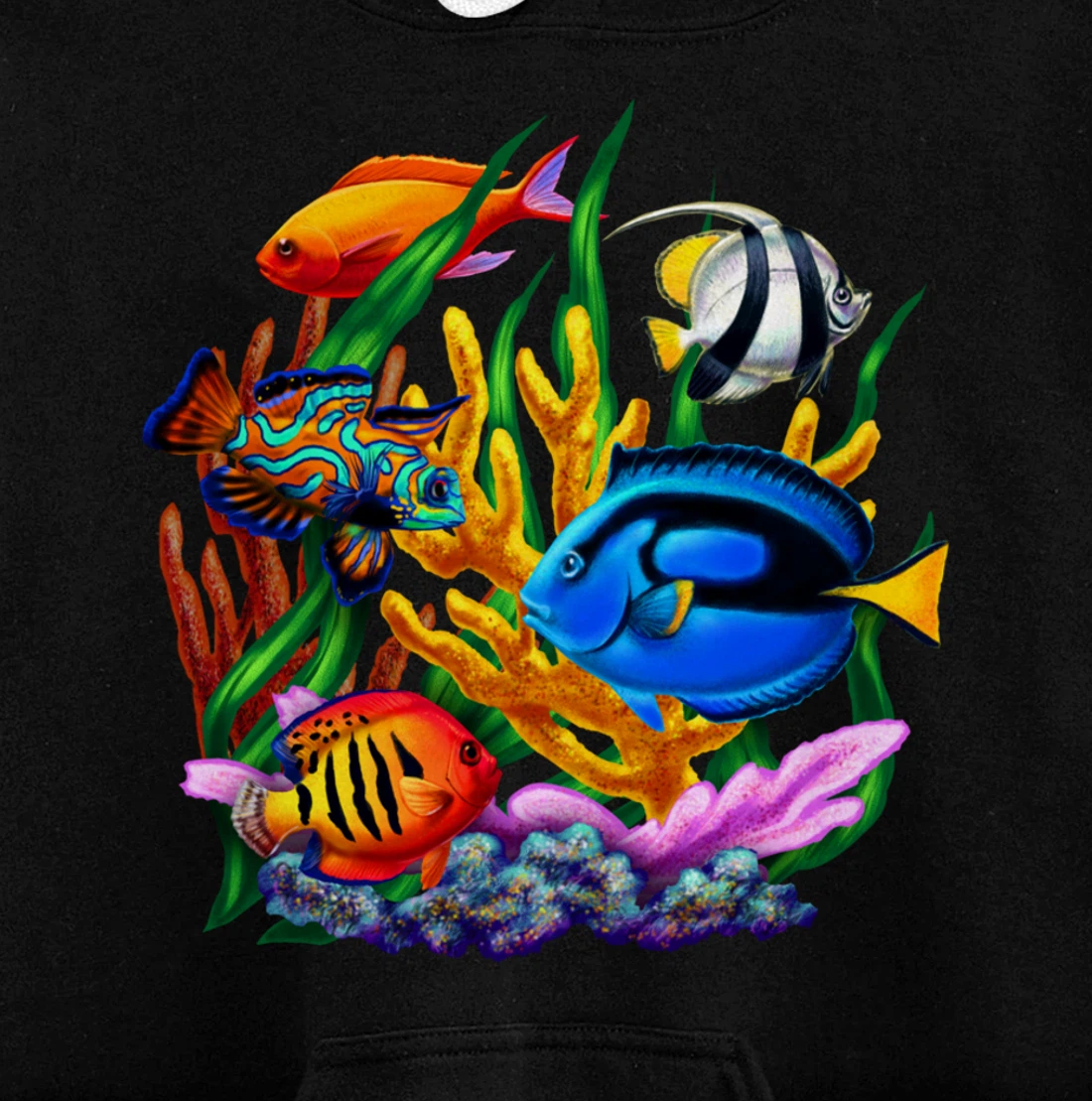 Tropical Fish Hoodie Pullover Hoodie