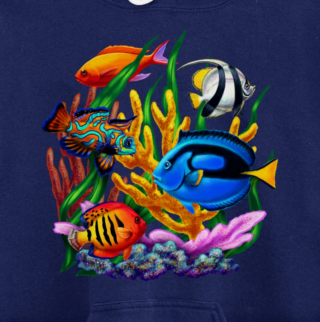 Tropical Fish Hoodie Pullover Hoodie