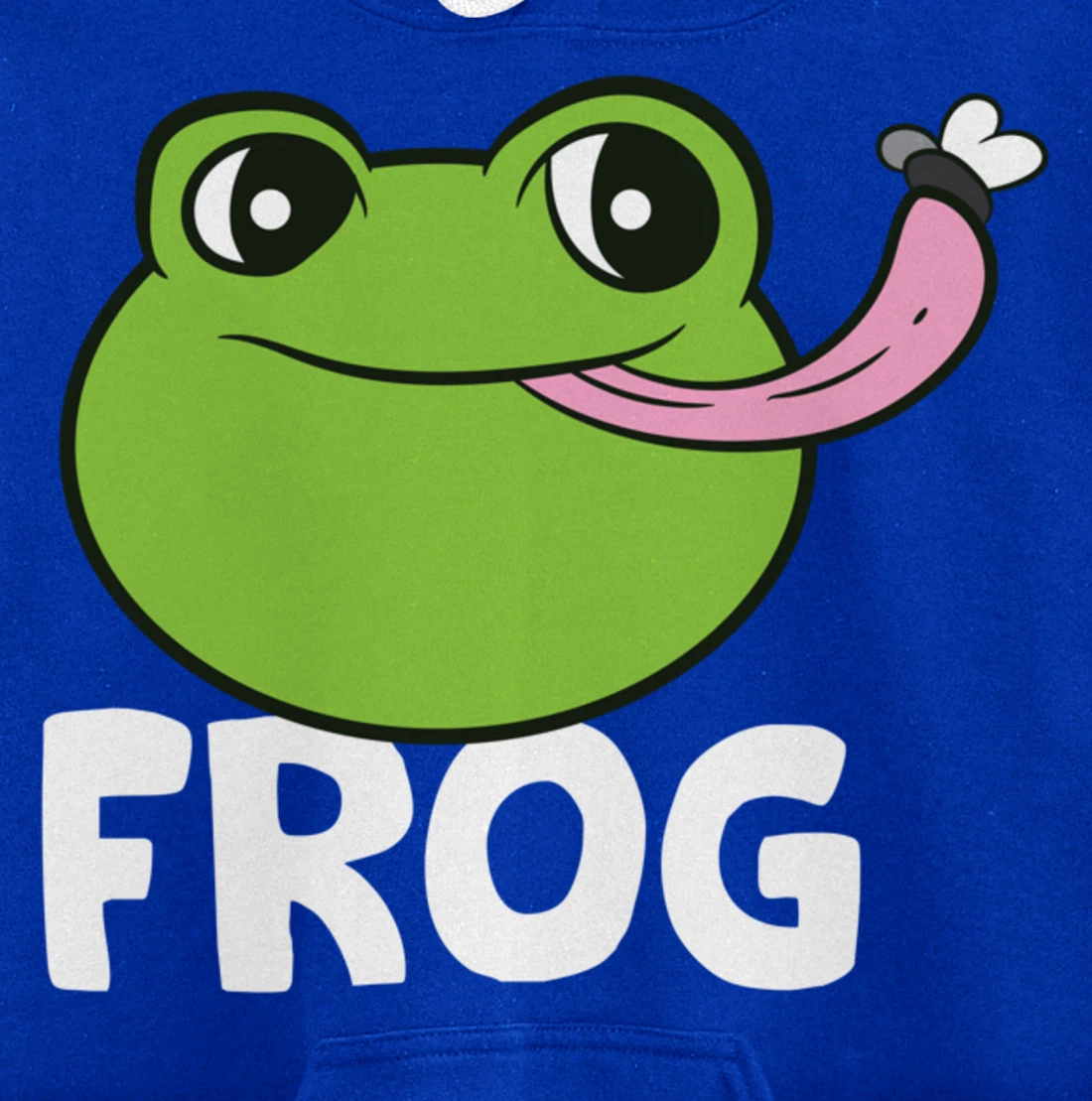 Frog Eating Flies Love Toads Funny Frog Lover Gifts Pullover Hoodie