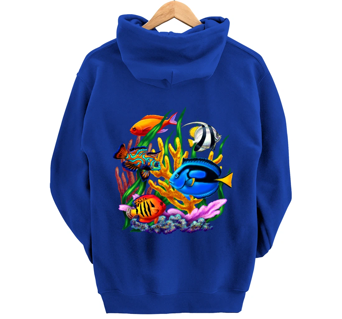 Tropical Fish Hoodie Pullover Hoodie