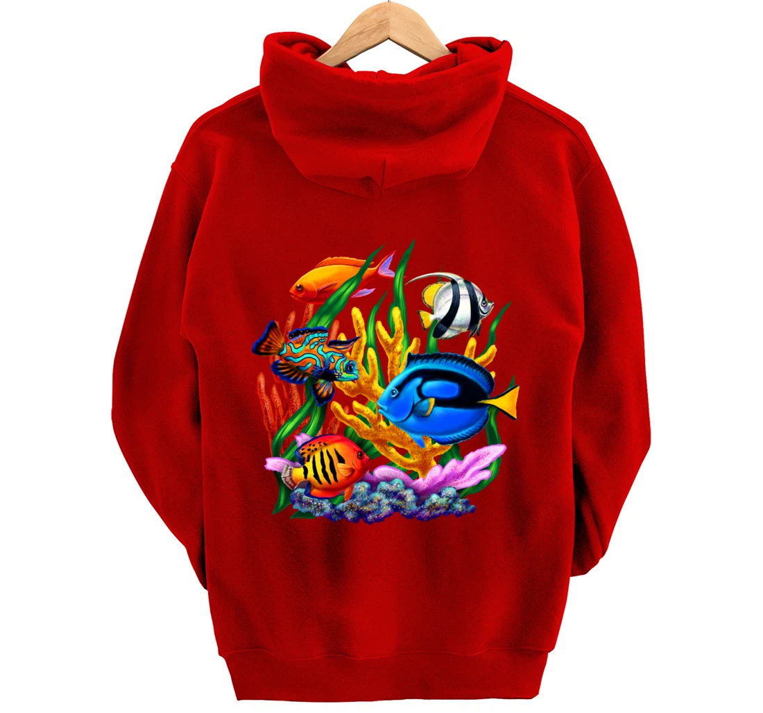 Tropical Fish Hoodie Pullover Hoodie
