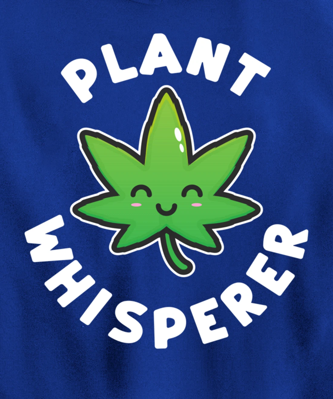 Plant Whisperer - Funny Weed Flower Pullover Hoodie