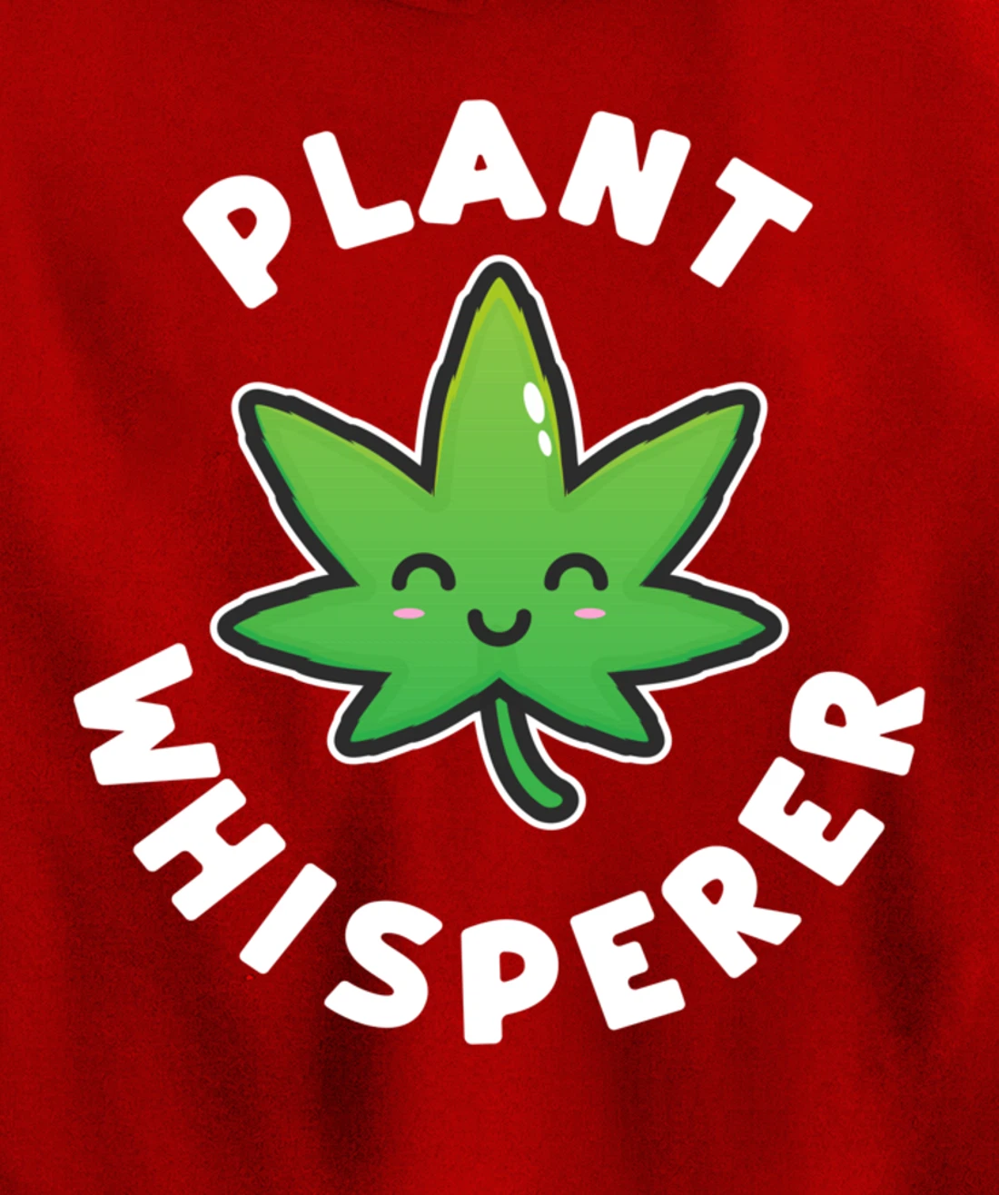 Plant Whisperer - Funny Weed Flower Pullover Hoodie