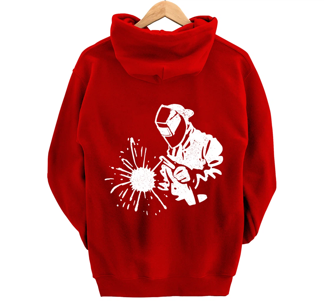 Welder Welding Gift Pullover Hoodie