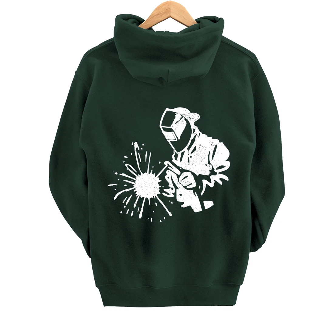 Welder Welding Gift Pullover Hoodie