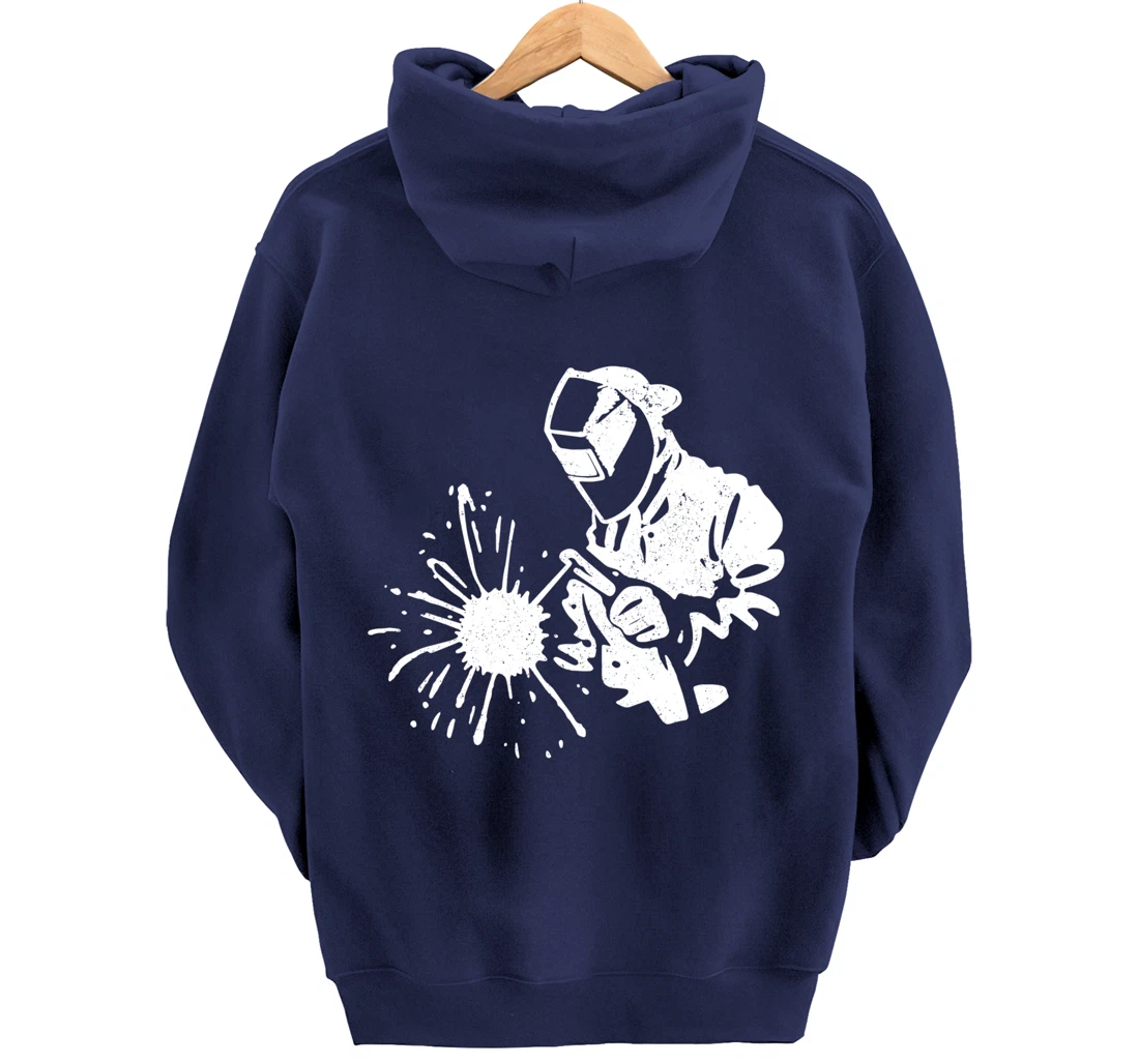 Welder Welding Gift Pullover Hoodie