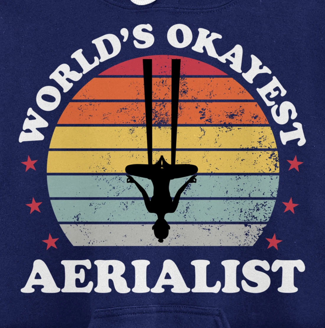 Aerialist Aerial Silks Dancer Air Yoga Acrobatics Women Gift Pullover Hoodie