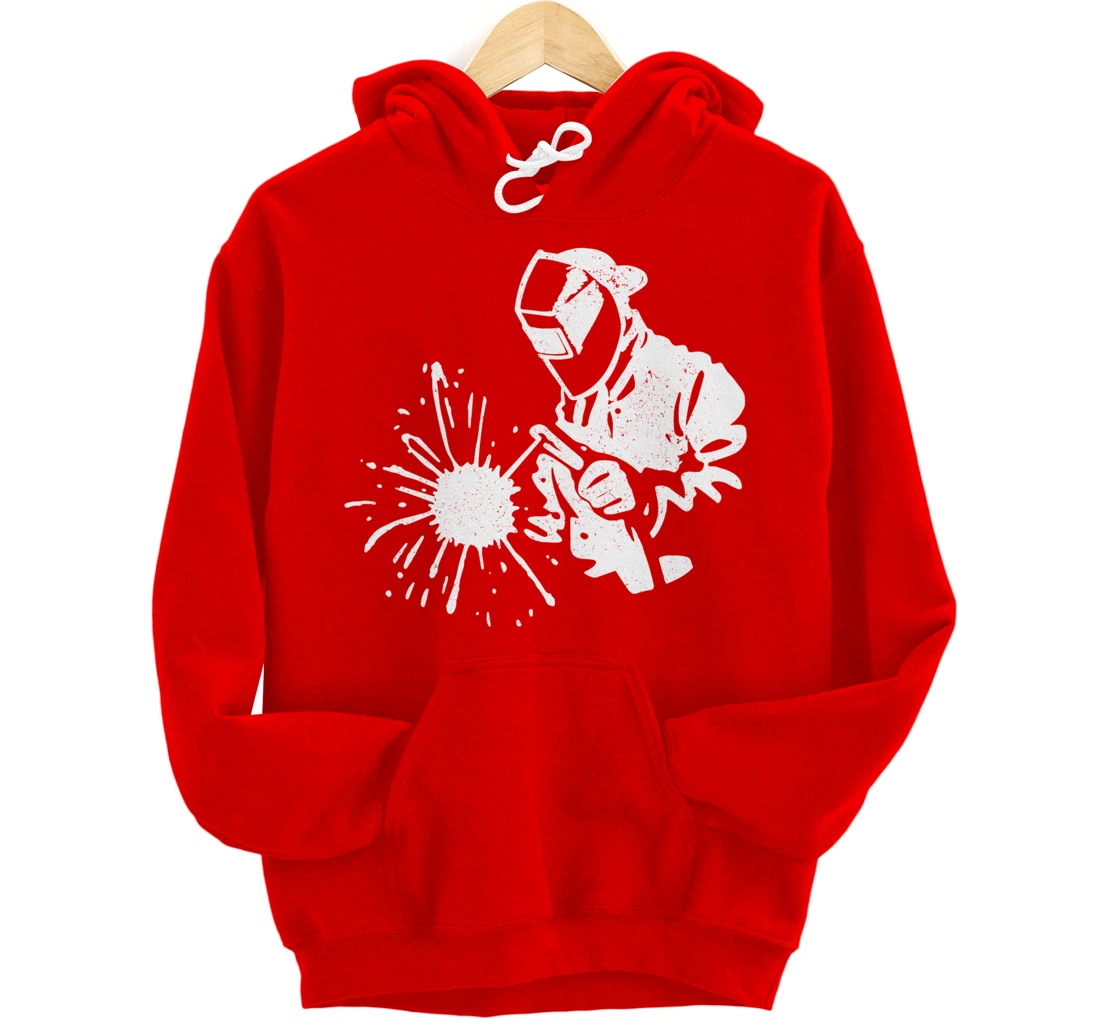 Welder Welding Gift Pullover Hoodie