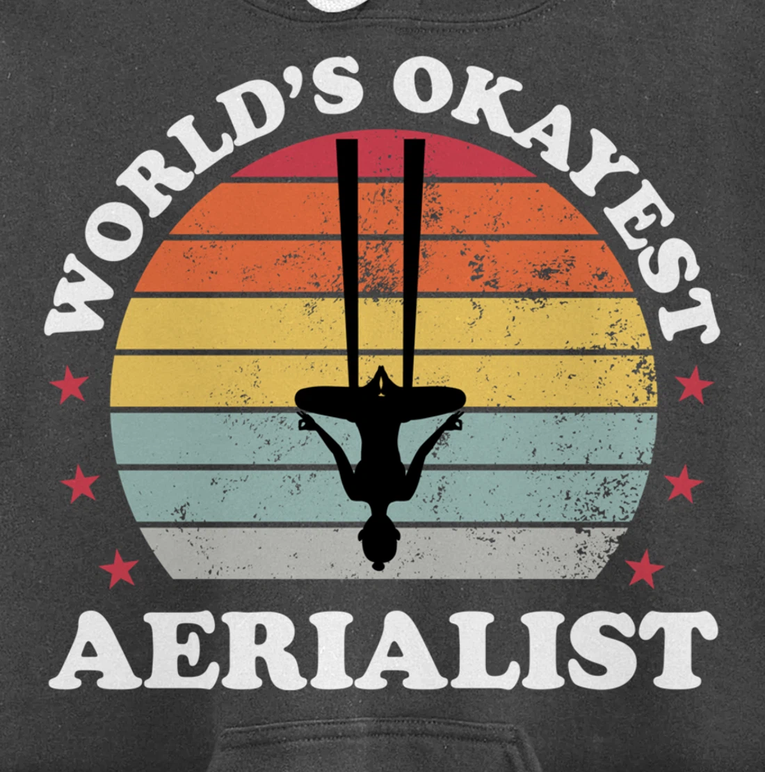 Aerialist Aerial Silks Dancer Air Yoga Acrobatics Women Gift Pullover Hoodie