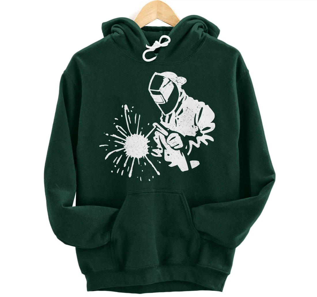 Welder Welding Gift Pullover Hoodie