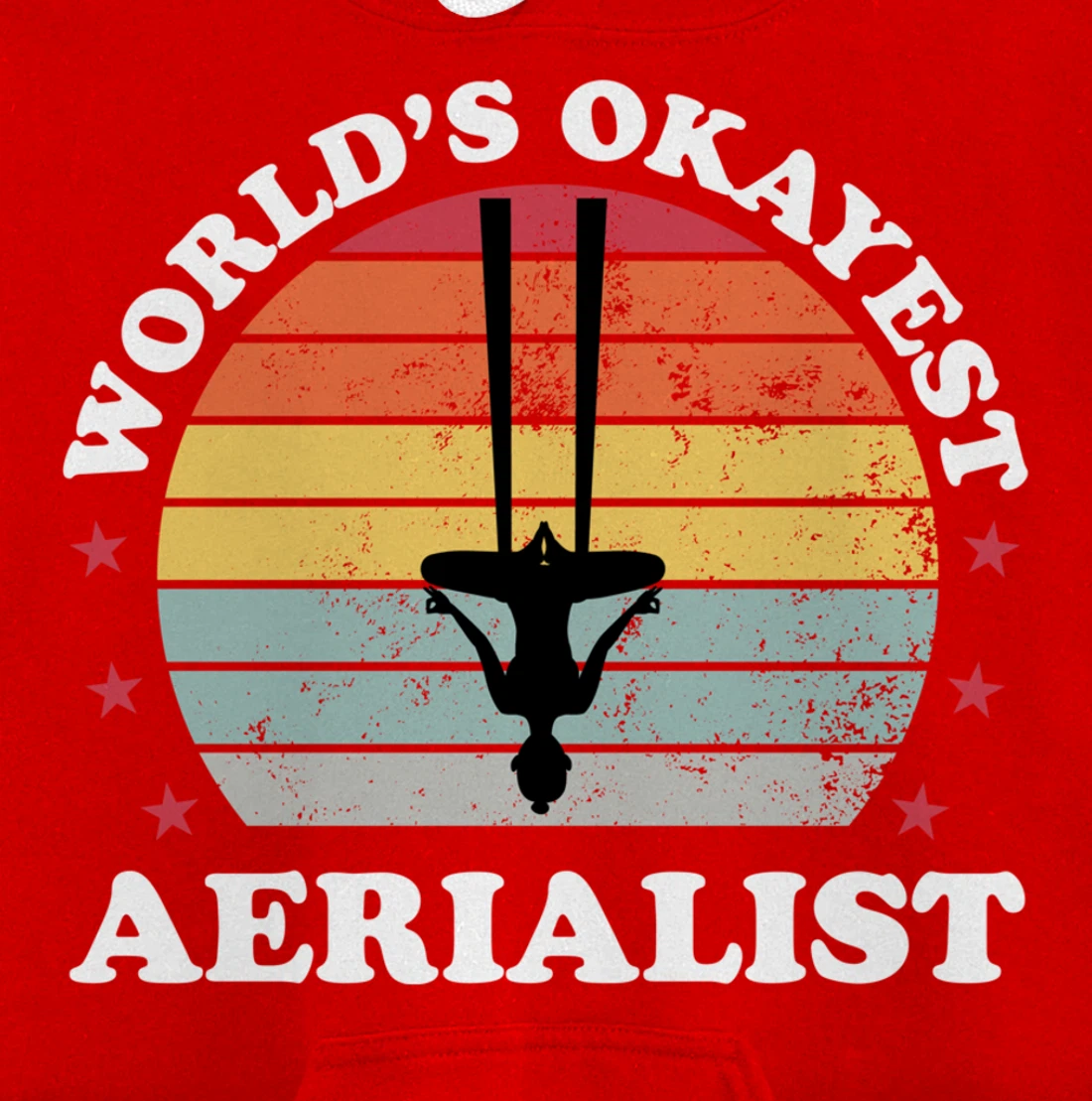 Aerialist Aerial Silks Dancer Air Yoga Acrobatics Women Gift Pullover Hoodie