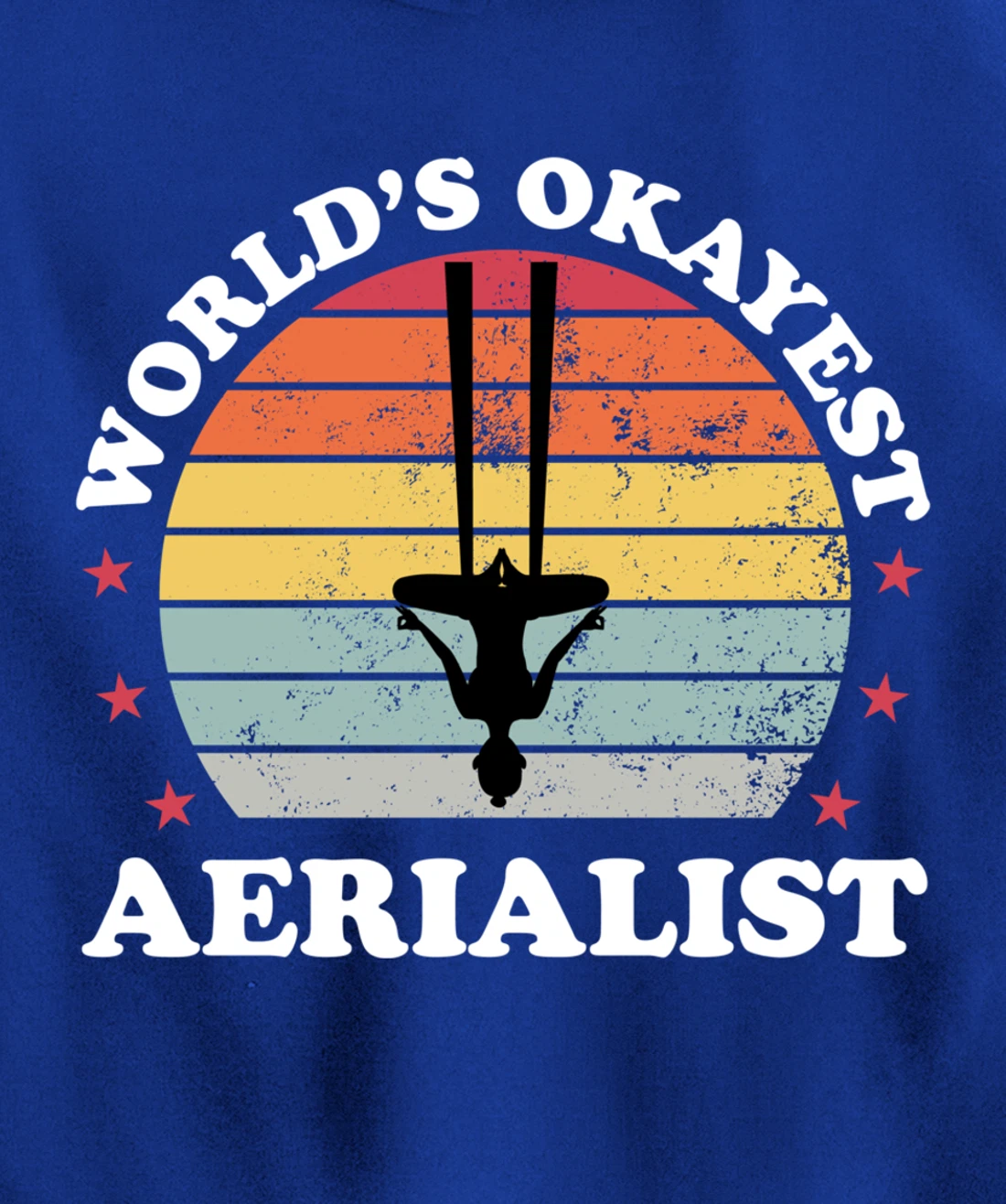 Aerialist Aerial Silks Dancer Air Yoga Acrobatics Women Gift Pullover Hoodie