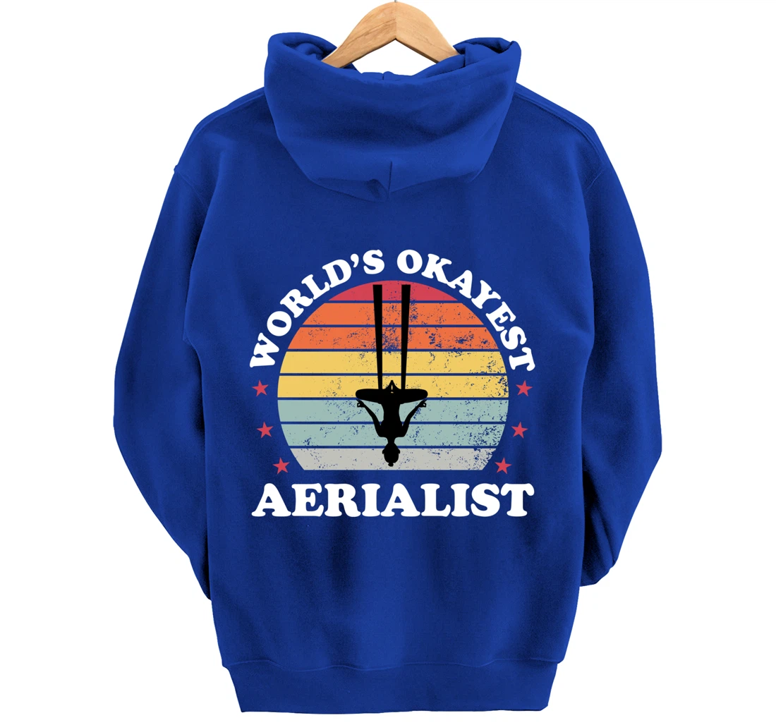 Aerialist Aerial Silks Dancer Air Yoga Acrobatics Women Gift Pullover Hoodie