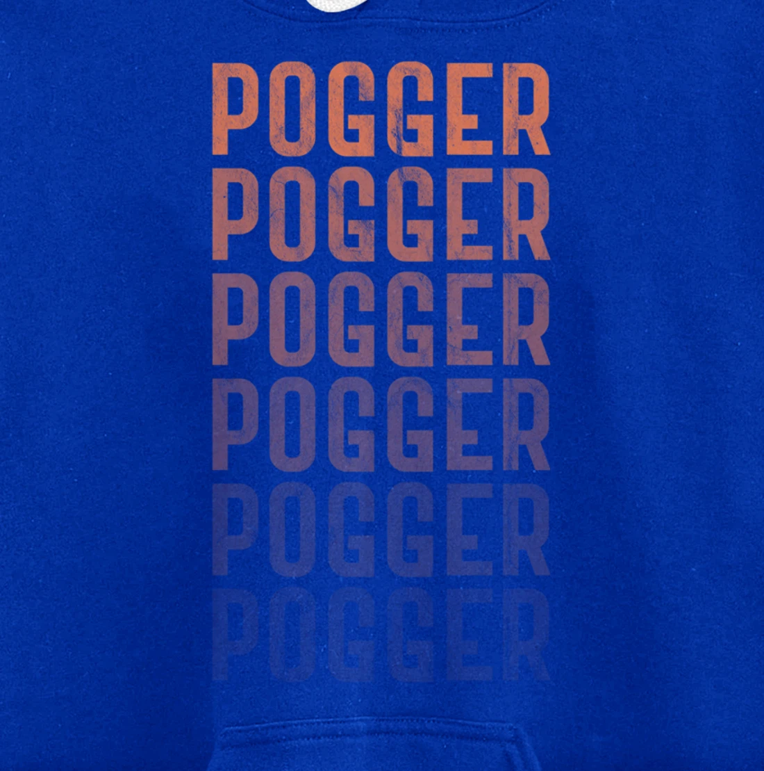 Pogger Pogger Pogger Meme Funny Stream Retro Graphic Pullover Hoodie