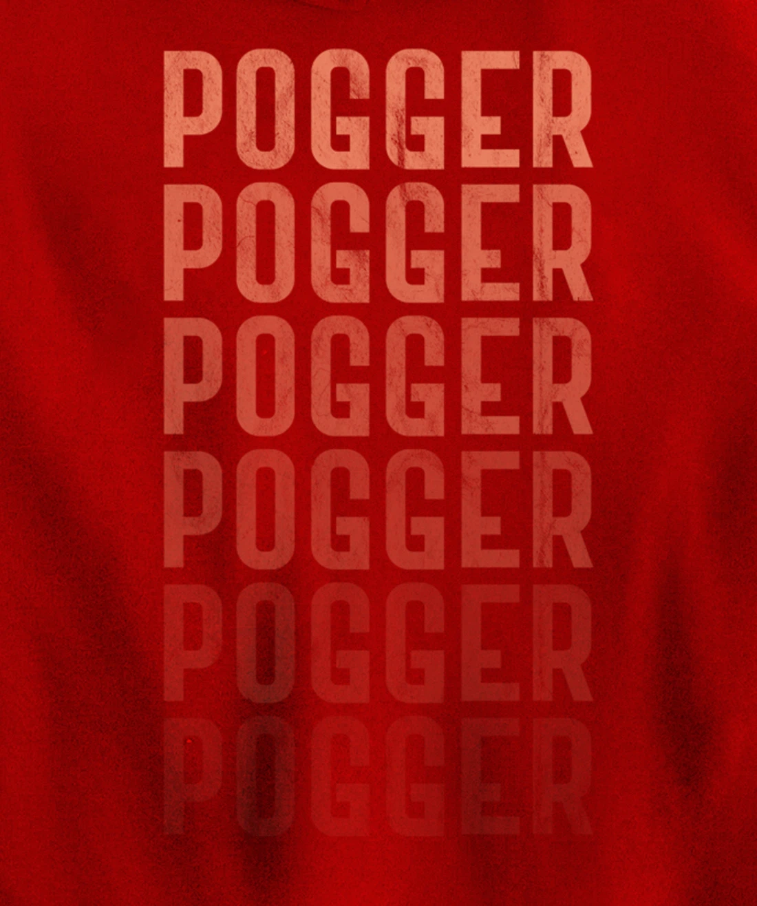 Pogger Pogger Pogger Meme Funny Stream Retro Graphic Pullover Hoodie