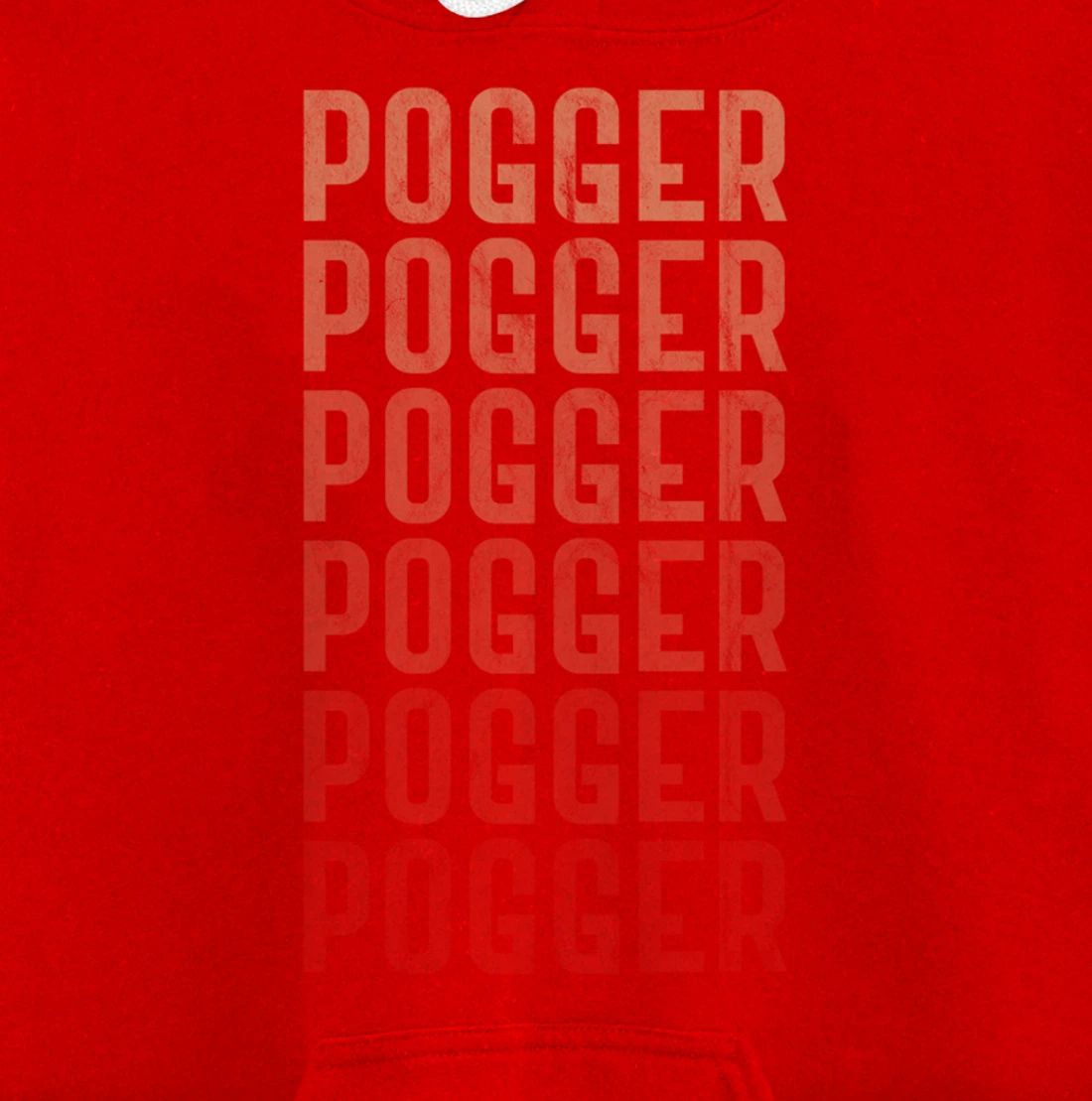 Pogger Pogger Pogger Meme Funny Stream Retro Graphic Pullover Hoodie