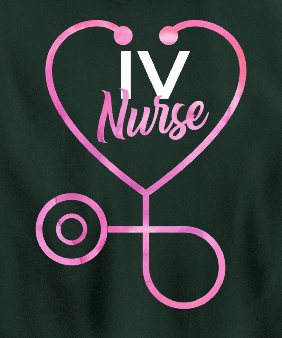 Infusion Nursing Gift IV Nurse Pullover Hoodie