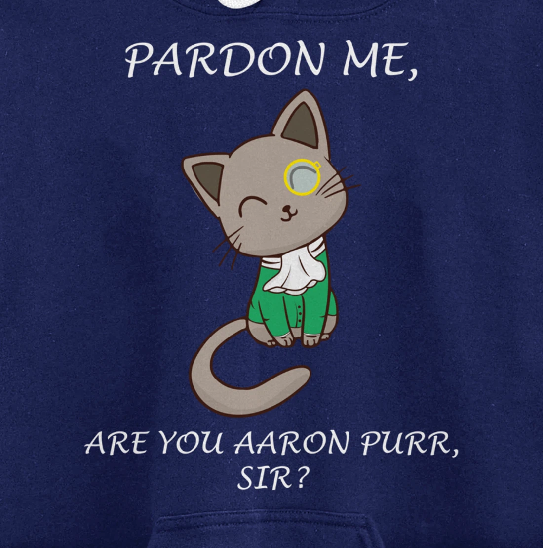 The Hamilton Cat Hamilcat Gift Pullover Hoodie