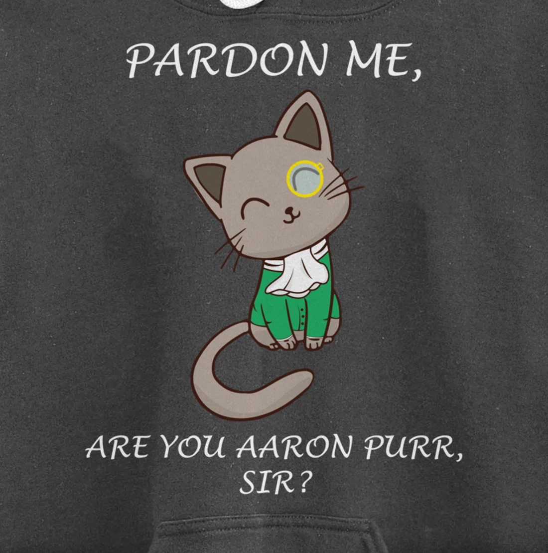 The Hamilton Cat Hamilcat Gift Pullover Hoodie