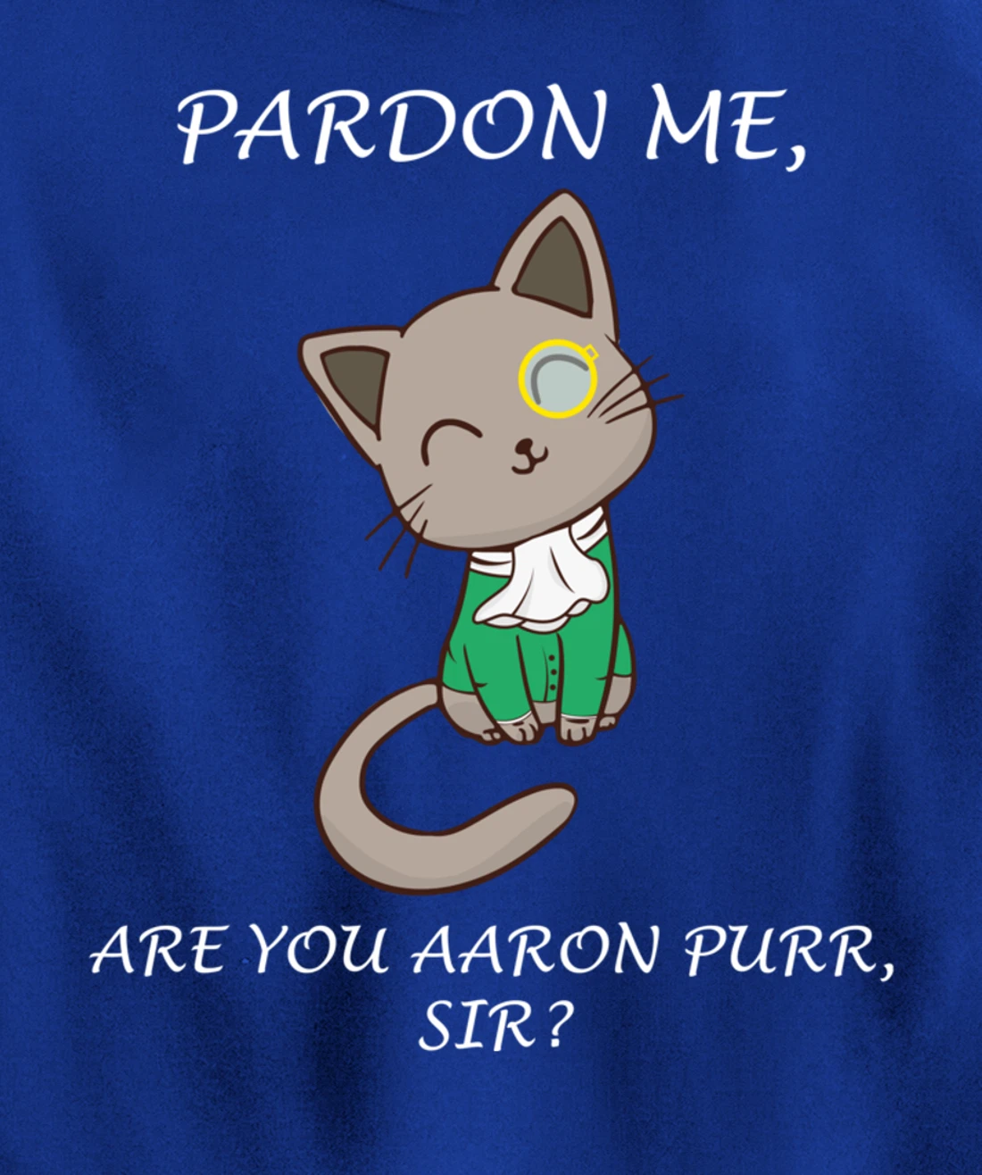 The Hamilton Cat Hamilcat Gift Pullover Hoodie