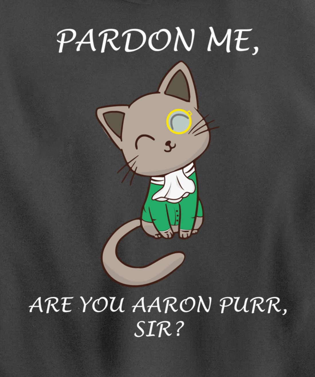 The Hamilton Cat Hamilcat Gift Pullover Hoodie