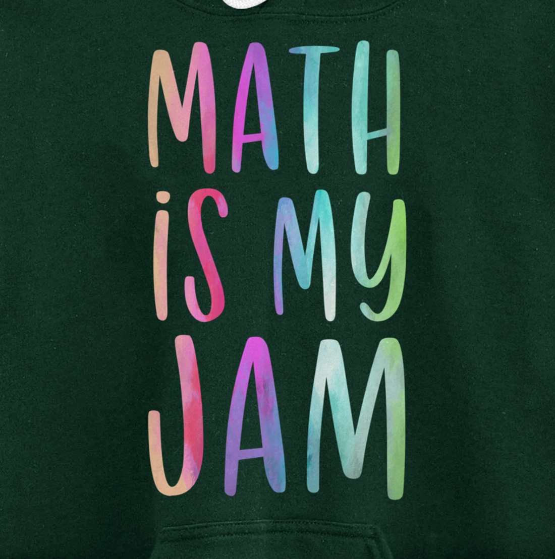 Math is My Jam Mathematician Math Lover Math Teacher Gift Pullover Hoodie
