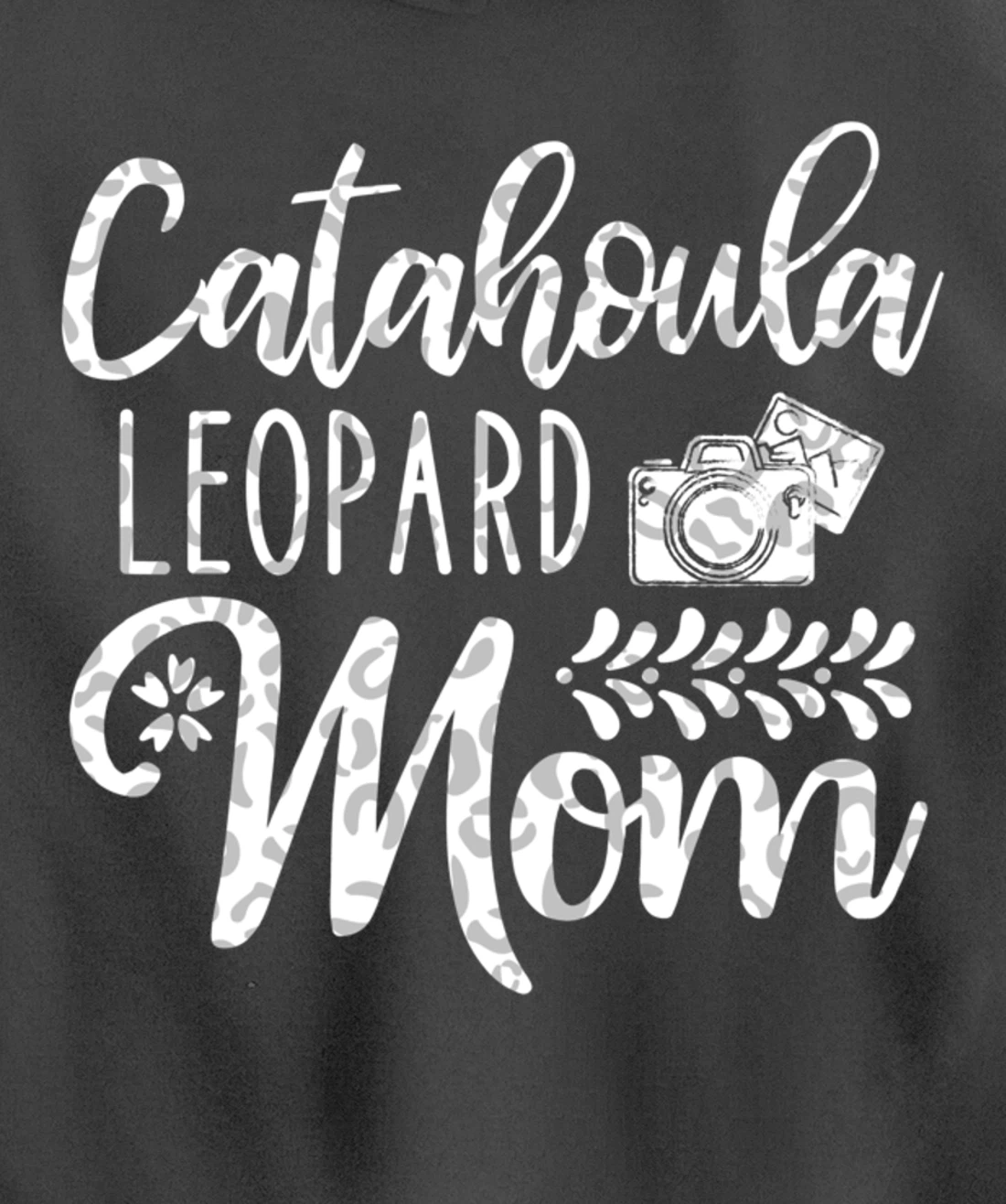 Catahoula Leopard Dog Mom Cute Paw Pet Owner Dog Lovers Pullover Hoodie
