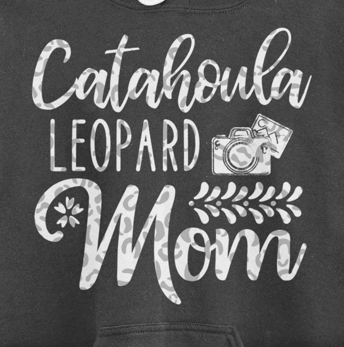 Catahoula Leopard Dog Mom Cute Paw Pet Owner Dog Lovers Pullover Hoodie