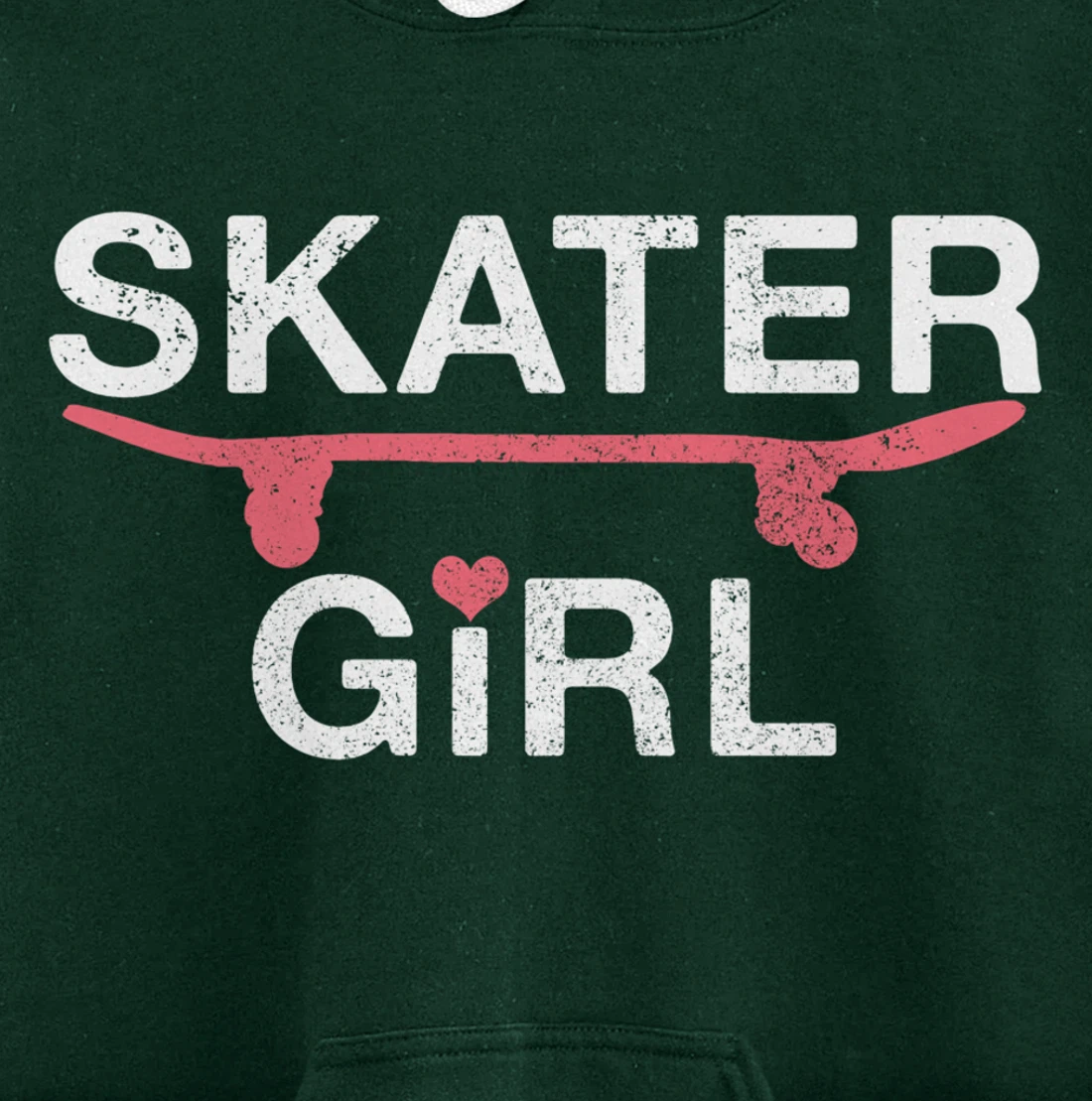 Skater Girl Gift Skateboard Skating Skateboarding Skate Pullover Hoodie