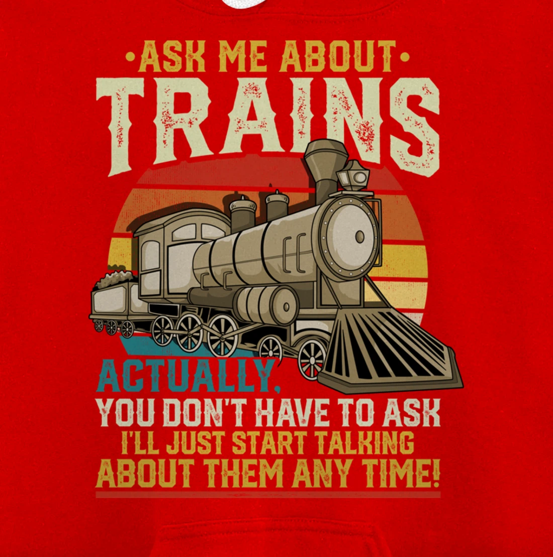 Trainspotting Trainspotter Model Trains Train Model Gift Pullover Hoodie