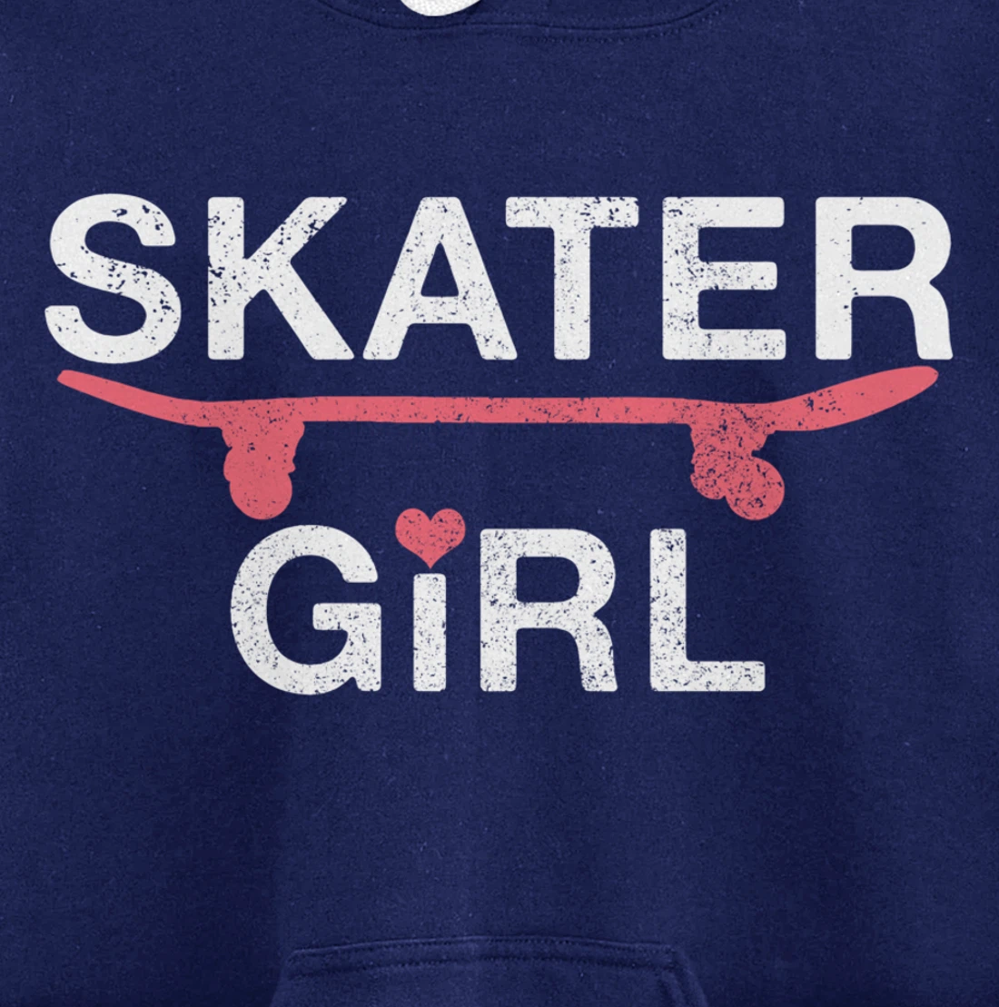 Skater Girl Gift Skateboard Skating Skateboarding Skate Pullover Hoodie