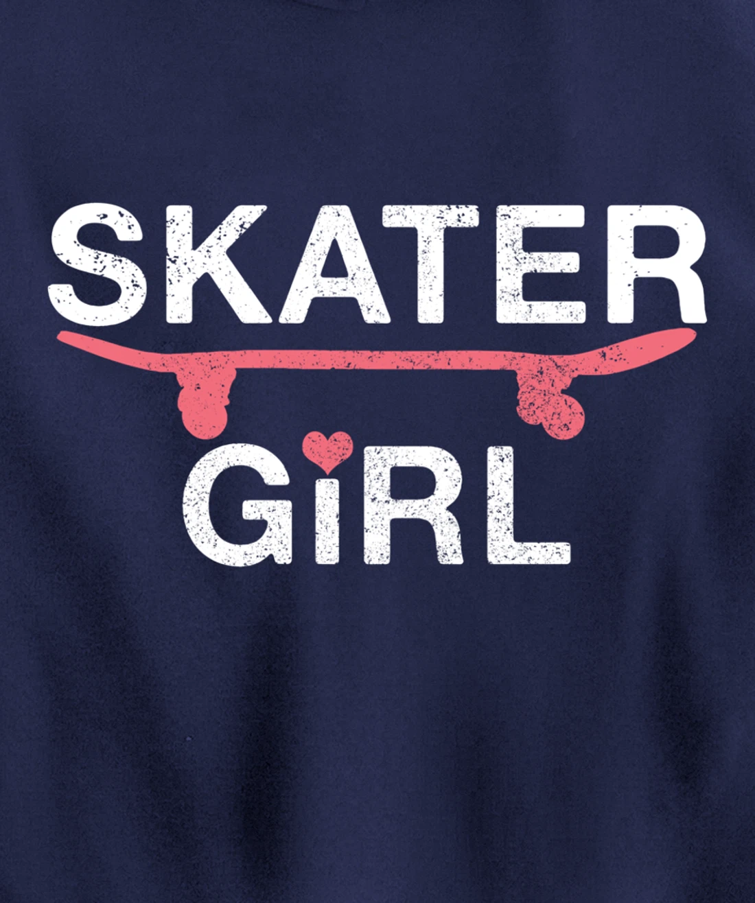 Skater Girl Gift Skateboard Skating Skateboarding Skate Pullover Hoodie