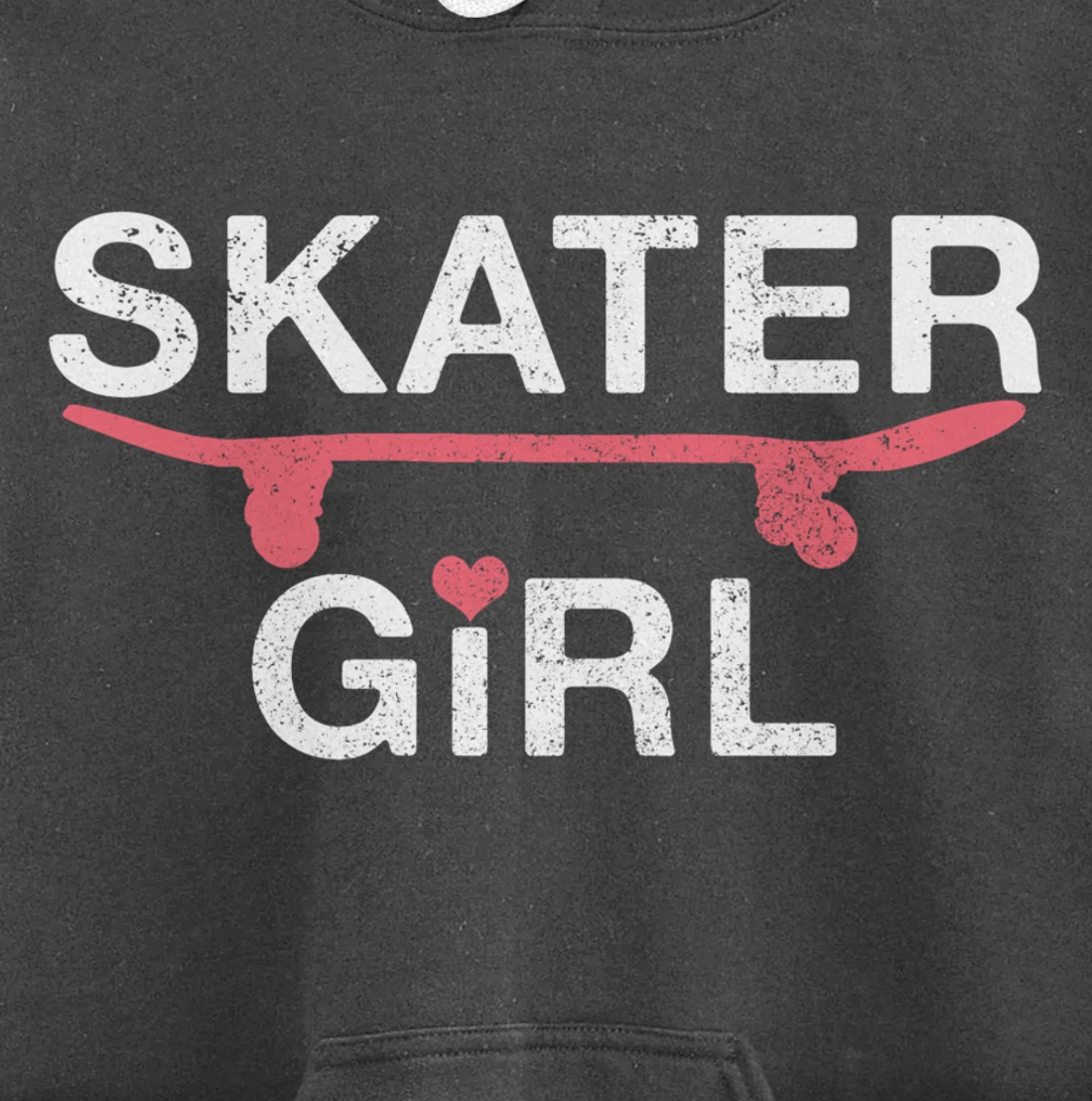 Skater Girl Gift Skateboard Skating Skateboarding Skate Pullover Hoodie
