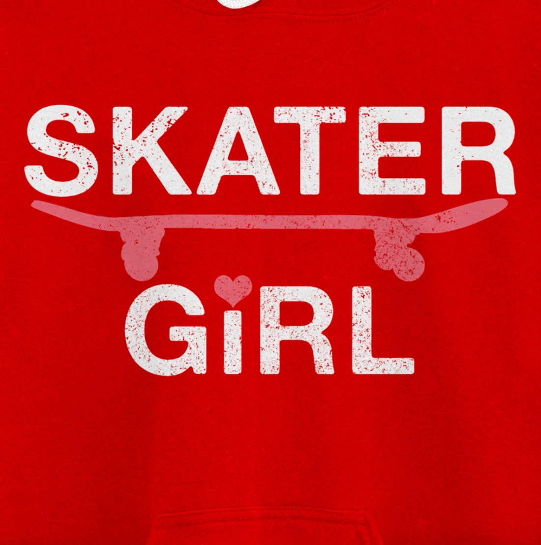 Skater Girl Gift Skateboard Skating Skateboarding Skate Pullover Hoodie