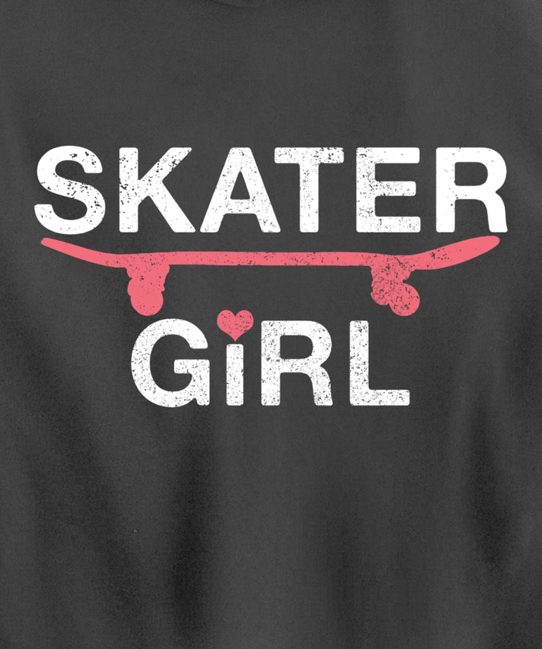 Skater Girl Gift Skateboard Skating Skateboarding Skate Pullover Hoodie